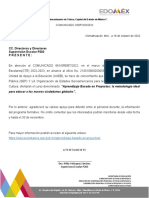 p203 Comunicado Aprendizaje Basado en Proyectos