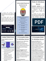 Trifolio Roles de Servidores de Windows Grupo 2