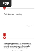 Self Directed Learning