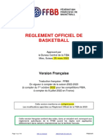 1a. Reglement Officiel Du Basketball 2022 - Version Francaise - BVR - 2023!01!12