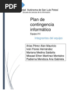 Plan de Contingencia Informatico