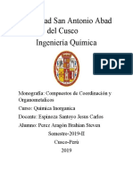 Monografia ORGANOMETALICA