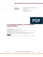 Chena La Economía Popular y Sus Relaciones Determinantes