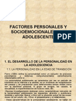 Tema 3b2 La Personalidad Del Adolescente