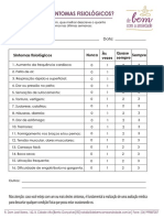 Formulários para Identificação de Sintomas de Ansiedade