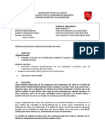 Informe Quimica 2 Cristalizacion