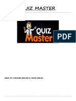 QUIZ MASTER - Docx Complete