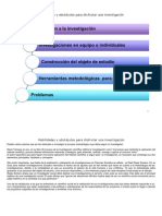 Habilidades y Obstáculos para Disfrutar Una Investigación