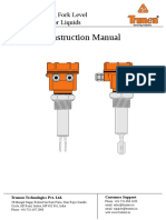 Vibrating Fork Point Level Switch For Liquids