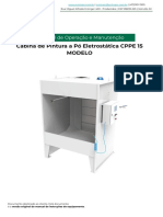 Cabina de Pintura A Pó CPPE 15 - MODELO