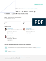 Markov Properties of Electrical Discharge Current Fluctuations in Plasma