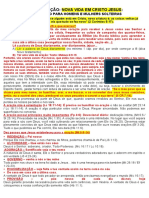 Nova Vida em Cristo - Transicionada Homens e Mulheres Solteiros 2022 + 1