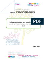 Pautas - Aplicación de Pruebas Diagnóstica de Matematica y Lengua y Lite 2