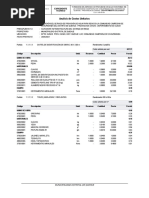 3.4.2.1. MDQ - Chaupibanda - Analisis de Precios Unitarios N°1