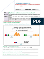 FICHA 24 Noviembre MAT. PROBLEMAS DE EQUILIBRIO