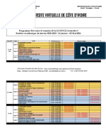 Programme Enseignement L2 S3 RAJ 2022-2023