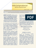 Boletín Jurisprudencial #01 Del 31 de Enero de 2023