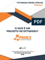 Tutorial Proex Volume1 o Que e Um Projeto de Extensao