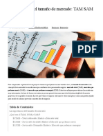 Cómo Calcular El Tamaño de Mercado - TAM SAM SOM - ThePowerMBA