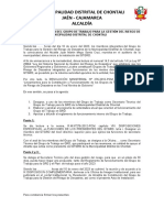 Acta de Instalacion Del Grupo de Gestion de Riesgo de Desastress