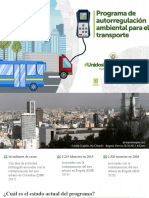 Presentación Programa de Autorregulación Ambiental