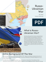 Russo-Ukrainian War