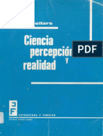 Sellars, Wilfrid - Ciencia, Percepción y Realidad-Tecnos (1971)