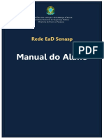 Manual Do Aluno: Rede Ead Senasp