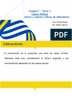 Casos Clínicos - Valores Críticos y Correlación Clínica