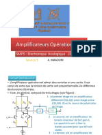 SMP5 COURS Electronique Analogique Séance 5 2020 - 2021 - MAAOUNI