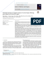 Functional Outcomes of Surgical Treatment of Ureteral Injury Following Gynecological and Obstetrical Surgery