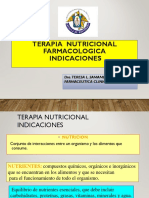 Indicaciones Terapia Nutricional