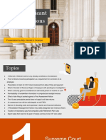 TMAP - Recent Significant Court Decisions (29 November 2022)