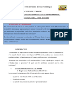 1ère G3-Lurbanisation Dans Les Pays en Développement Exemple de La Côte Divoire