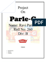 Project On Parle-G