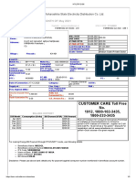 Bill of Supply For The Month of May 2021: Maharashtra State Electricity Distribution Co. LTD