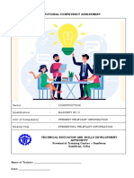 Present Relevant Info PDF