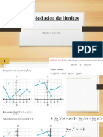 Propiedades de Límites