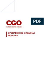 Operador de Máquinas Pesadas