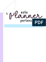 Planner Da Professora - A5 - Rosa