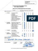 FM HRM 6005 Rev 01 EVALUATION SHEET FOR CLASSROOM INSTRUCTOR ED June 14 2021 de Guzman