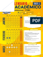 Calendário Acadêmico 2023.1