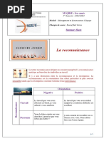 Summary Sheet La Reconnaissance