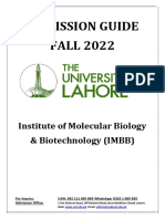 Institute of Molecular Biology Biotechnology IMBB 1