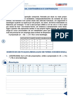 Aula 15 - Tautologia - Contingência e Contradição