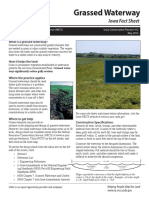 Grassed Waterway Fact Sheet