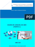 SUPPORT DE COURS Logiciel de GRH 2022