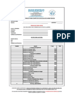 Formato Unico Escuela de Ministerios