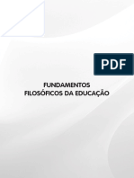 Livro 05 Fundamentos Filosóficos Da Educação