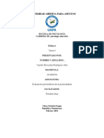 Tarea 4 EVALUACION PSICOMETRICA